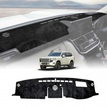 Dash Mat for Toyota Landcruiser 300 LC300 2021-Onwards With HUD Non-Slip Microfiber Pad Cover Interior Accessories 