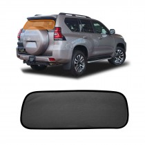 Rear Windscreen Sun Shade for Toyota Prado 150 Series With Spare Wheel On Tailgate 2009-2024 Car Custom Wind Screen Blind Mesh
