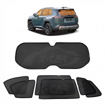 Window Sun Shades for Toyota Rav4 6th Gen 2026-Onwards With Rear Mirror Camera Car Custom Windscreen Shade Sun Blind Mesh