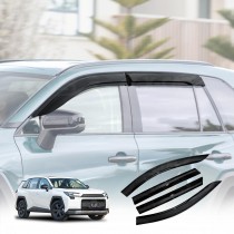 Weathershields for Toyota RAV4 6th Gen 2026-Onwards Car Weather Shields Wind Deflectors Window Sun Visor 4 Pcs
