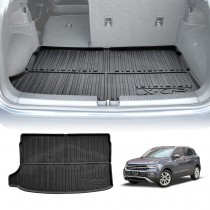 Boot Liner for Volkswagen T-Cross 2019-Onwards All Weather Heavy Duty Cargo Trunk Cover Mat Luggage Tray Car Accessories