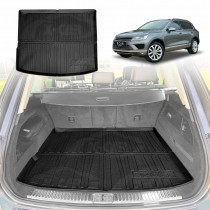 Boot Liner for VW Volkswagen Touareg 2011-2018 All Weather Heavy Duty Cargo Trunk Mat Luggage Tray
