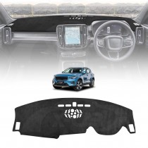 Dash Mat for Volvo XC40 2018-Onwards Non-HUD Non-Slip Microfiber Pad Cover Interior Accessories