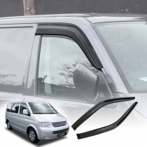 Weathershields for Volkswagen Caravelle T5 2004-2015 Car Weather Shields Wind Deflectors Window Sun Visor