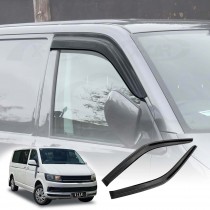 Weathershields for Volkswagen Caravelle T6, T6.1 2015-2024 Car Weather Shields Wind Deflectors Window Sun Visor