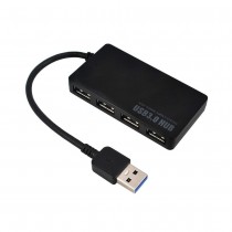 Multi USB 3.0 Hub 4 Port High Speed 5 Gbps Slim Compact Expansion Smart Splitter