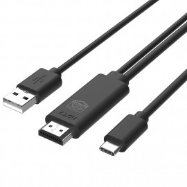 USB Type C to HDMI Cable 4K Male to Male Adapter Converter with USB Charging For Samsung Galaxy Android iPad Pro iMac MacBook