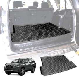 Cargo Rubber Waterproof Mat Boot Liner Cover for TOYOTA PRADO 150 Series 2009-2023