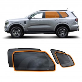 Port Rear Window Sun Shade for Ford Everest 2022-2025 Car Sun Blind Mesh