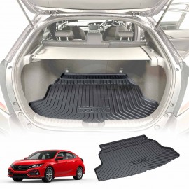 Boot Liner for Honda Civic Hatch 2017-2023 Heavy Duty Cargo Trunk Cover Mat Luggage Tray