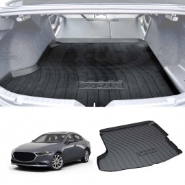 Boot Liner for Mazda 3 Sedan BP 2019-2024 Heavy Duty Cargo Trunk Cover Mat Luggage Tray