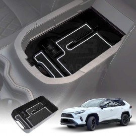 Centre Console Armrest Organizer Tray for Toyota RAV4 2019-2025 Storage Box Accessories