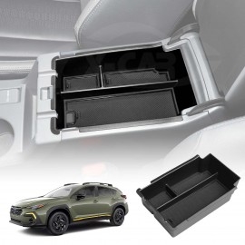 Centre Console Armrest Organizer Tray for Subaru Crosstrek 2023-2025 Storage Box Accessories