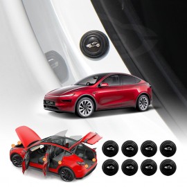 Silicone Door Buffer Pads for Tesla Model Y Juniper 2025-Onwards Anti-Shock Door Gasket Stickers Cushion Car Accessories