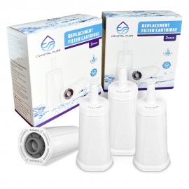 4 Pack Replacement Water Filter Cartridge Fit Breville Claro Swiss BES008WHT0NAN1 Coffee Machine