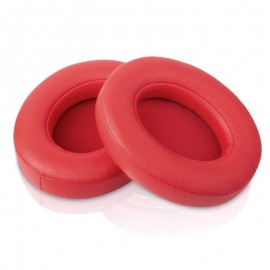 Replacement Ear Pads Cushions in Red for Beats Studio 2.0 Over-the-Ear Headphones