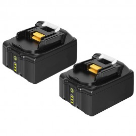 2 Replacement Battery Compatible with Makita 18V Cordless Power Tools