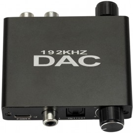 192kHz 24-bit DAC Optical Toslink Digital to Analog RCA 3.5mm Audio Adapter Converter for TV PC headsets Amplifier Stereo DVD PS