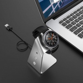 Aluminium Charger Charging Dock Stand Cradle For Samsung SM-R800 Watch