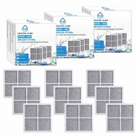 9 Packs Refrigerator Fresh Air Filter for LG Fridge LT120F ADQ73214404 ADQ73334008 LFX Series