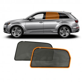 Rear Window Sun Shade for Audi Q7 SQ7 2015-2024 Magnetic Car Sun Blind Mesh