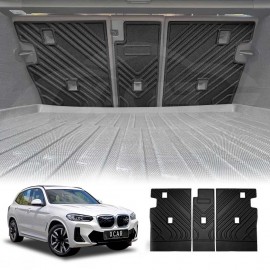Back Seat Protector for BMW iX3 2023-2025 All Weather Heavy Duty Car Seat Kick Mats Cover Accessories