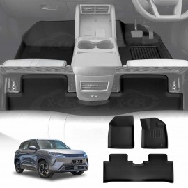 3D Floor Mats for BYD Atto 2 Atto2 2025-Onwards Heavy Duty All Weather Car Mats Carpet Liner Set
