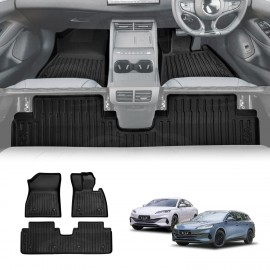 3D Floor Mats for BYD Seal 6 Seal6 2026-Onwards Heavy Duty All Weather Car Waterproof Interior Protection Liner Set