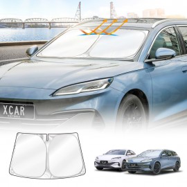 WindScreen Sun Shade for BYD Seal 6 Seal6 2026-Onwards Blocks UV Rays Foldable Custom Wind Screen Sun Visor Protector