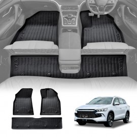 3D Floor Mats for BYD Sealion 5 Sealion5 2026-Onwards Heavy Duty All Weather Car Waterproof Interior Protection Liner Set