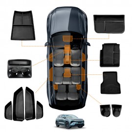 Interior Organiser Set for BYD Sealion 8 2026-Onwards Dashboard Tray Centre Console Armrest Door Side Storage Cup Holder Accessories