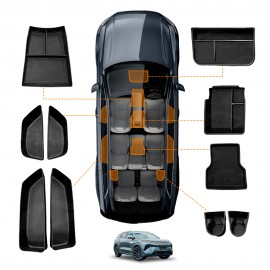 Interior Storage Set for BYD SEALION 8 2026-Onwards Dashboard Tray Armrest Organizer Door Side Box Cup Holder Accessories