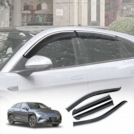 Weathershields for BYD SEALION 7 SEALION7 2025-Onwards Car Weather Shields Wind Deflectors Window Sun Visor 4 Pcs