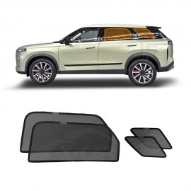 Rear Port Window Sun Shades for Jaecoo J7 2024-Onwards UV Protection Car Sunshade Blind Mesh