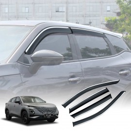Weathershields for Chery OMODA 5/5 GT 2023-Onwards Car Weather Shields Wind Deflectors Window Sun Visor 4 Pcs
