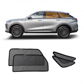 Rear Port Window Sun Shades for Chery Omoda 9 2025-Onwards UV Protection Car Sunshade Blind Mesh