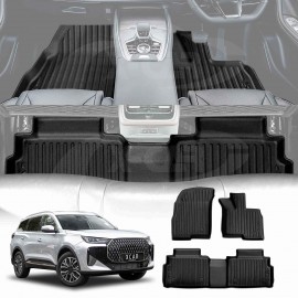 3D Floor Mats for Chery Tiggo 7 2025-Onwards Heavy Duty All Weather Car Mats Carpet Liner Set
