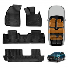 3D Floor Mats for Chery Tiggo 9 Super Hybrid 2025-Onwards Heavy Duty All Weather Car Waterproof Interior Protection Liner Set