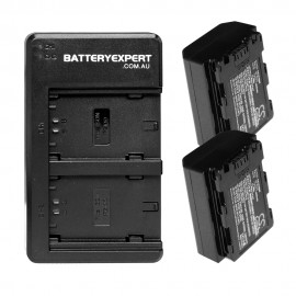 2 Rechargeable Battery and External USB Dual Battery Charger for Sony NP-FZ100 Camera