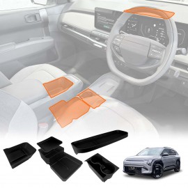 Centre Console Organiser Set for Kia EV3 2025-Onwards Armrest Tray Storage Box Cup Holder Car Interior Accessories