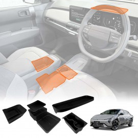 Centre Console Organiser Set for Kia EV4 2025-Onwards Armrest Tray Storage Box Cup Holder Car Interior Accessories