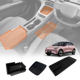 Centre Console Organizer Set for Geely EX2 EX 2 2026-Onwards Wireless Charging Phone Pad Armrest Insert Storage Tray Accessories
