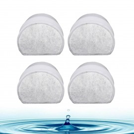 Replacement Charcoal Filters 4 Packs for PetSafe Drinkwell Avalon,Pagoda,Sedona,1.8 3.7 7.5 Litre,Butterfly,Stainless 360,Streamside,Seaside Stainless Pet Water Fountain