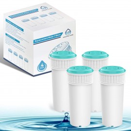 4 Replacement Water Filter Cartridges Compatible with Tommee Tippee Perfect Prep™ Day & Night Bottle