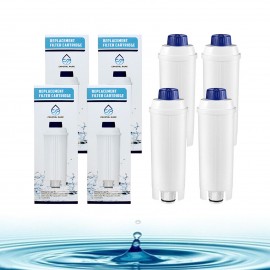 8x Delonghi DLS C002 DLSC002 SER 3017 SER3017 Coffee Machine Replacement Water Filters