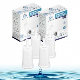 4 Pack Replacement Water Filter Cartridge Fit Breville the Bambino Plus Coffee Machine