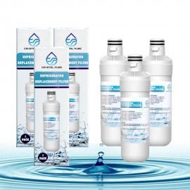 3x Replacement Water Filter Cartridge for LG LMXC23796D Refrigerator