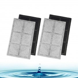 4x Replacement Filters for PetSafe Drinkwell Original,Platinum,Big Dog,Multi-Tier,Outdoor Dog,Mini,Everflow,Zen,PAC00-13067 Pet Water Fountain