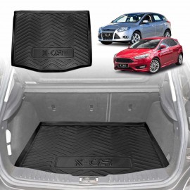Boot Liner for Ford Focus Hatch LW LZ Series 2011-2018 All Weather Heavy Duty Cargo Trunk Mat Luggage Tray