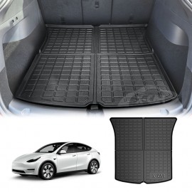 Boot Liner for Tesla Model Y 2022-2024 Heavy Duty Rear Cargo Trunk Cover Mat Luggage Tray